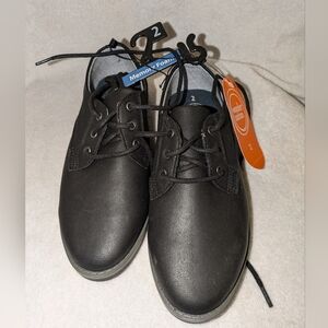 Wonder Nation KidsBlack Memory Foam Shoes Size 2